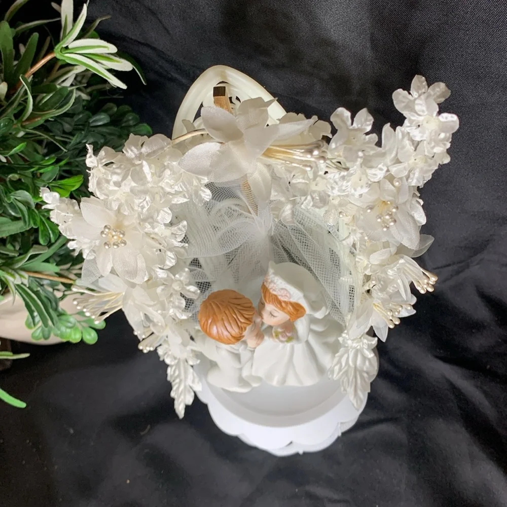 Vintage Martha’s Porcelain Figurine boxed wedding cake topper